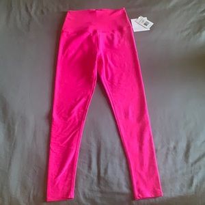 Beyond Yoga Hot Pink Leggings- Spacedye